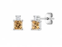 Ohrringe Idee Preziose dal 1987 Dame in Weißgold Zircone IP.OK18B/216